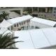 White Waterproof Tent Tarp Cover , 5m Heavy Duty Roof Tarps