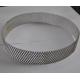 304 Stainless Steel Wire Expanded Mesh Circle As Filter , Metal Mesh Type