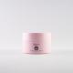 135ml Thick Wall Plastic Cosmetic Jars Pink Color With Lid For Eye Cream