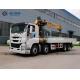 Isuzu Giga 8x4 Truck Mounted Hydraulic Telescopic Straight Boom Crane