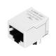 LPJF4072DNL Industrial RJ45 Magjack 10/100 Base-T Tab Down Without Led