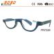 Fashionable half  rim  reading glasses with plastic frame ,suitable for women and men