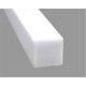 Extruded PTFE Square Bar Smooth Surface Outstanding Chemical Resistance
