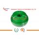 0.2mm Extension Thermocouple Cable  Solid Conductor With PTFE Insulation Green Color