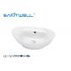 Oval Shape Ceramic Art Basin Counter Top Installation Type 590 * 390 * 220mm
