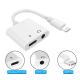 3.5 mm Headphone Jack Adapter Charger Converter 2 in 1 DC 3.5mm Earphone Audio