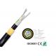 Aramid Yarn Fiber Optic Cable High Voltage Power All - Dielectric 12-144 Core