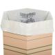 33 Gallon 33 X 39 Compostable Trash Can Liners 1 Mil LDPE Material White Colour