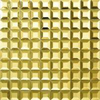 12x12 Mirror Metallic Mosaic Tiles Stainless Steel Mosaics For Bar / Hallway
