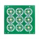 Lightweight Aluminum PCB Board Green Solder Mask Led Light Pcb Board 3.0mm