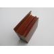 Door Frames Aluminum Extrusion Profiles Full Set Wood Finished ISO9001 Certification