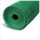 Green PVC Welded Wire Mesh Rolls 1/2 2''X2'' Weld Mesh Wire Netting