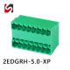 SHANYE BRAND 2EDGRH-5.0 5.0mm pitch phoenix pluggable terminal block connector male female for pcb