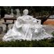 Family marble sculpture