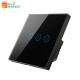 Glomarket Tuya WiFi Smart Touch Screen Curtain Switch Rolling Shutter Door Switch Electric Curtain Panel APP Remote Control