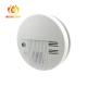 110V / 220V AC Smoke Alarm Detector , Photoelectric Fire Detector Stable Working