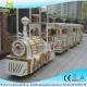 Hansel 2018 luxury design cheap amusement park rides trackless train,mini electric tourist train rides for sale