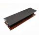 Wood Finish / Powder Coated Aluminum Profile For Door And Window ISO 9001 Approved