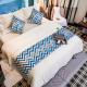 Duvet Cover Hotel Bedding Sets Soft Comforter Sets Bedsheet Plain Dyed Quilt