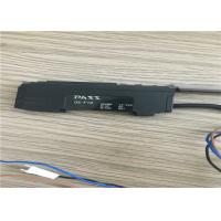 Black Through Beam Photoelectric Sensor 4 Element Red LED Light Source