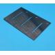 Insulated Black 94 ZrO2 Zirconia Ceramic Substrate Resistor Heat Sink High Hardness