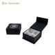 4 Piece Black Chocolate Paper Box Magnetic Closure Chocolate Box Gift Packaging