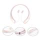 Running Neckband Headset Wireless Stereo Headset with Retractable wire Management