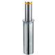 Silver Automatic Rising Bollards 155 Kg 100m Wire Control Stainless Steel Bollard