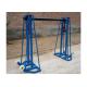 10 Ton Hydraulic Cable Drum Stand , Cable Jacks Stands For Cable Stringing