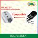 SMG-015DEA 433.92 MHz 2-Channel Dea Mio Tr2 Remote Control Transmitter Rolling code