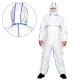 Pp Pe Laminated Microporous Waterproof Disposable Sf Coveralls With Bound Seams