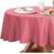 PEVA Plastic Disposable Table Linens , Disposable Round Christmas Tablecloths