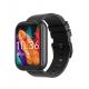 1.65inch IP67 Square Shape Smartwatch with Aluminum Alloy Shell