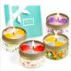 Customized Logo Home Scented Candles Home Fragrance Candles Luxury Four Piece Gift Set