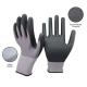 15 Gauge Seamless Knit Nitrile Coated Work Gloves For Industrial Safety Work