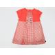 Check Print Jersey 180g Cotton Dress For Baby Girl Spaghetti Straps
