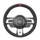 Hand Stitching Soft Athsuede Steering Wheel Cover For Ford Mustang 2015-2023