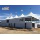 Metal Aluminum Outdoor High Peak Tents White Color FOR Party , Trade Show , Celebration