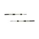 Bulkhead Mount Control Cable Assembly Marine Push Pull Cable Boat Steering Cable
