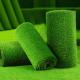 Green Artificial Grass Turf 10mm 12mm With Straight Cut Yarn Waterproof