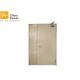 BS Standard Uneqaul Leaf Oak Wood Finish Steel Insulated Fire Door For Apartment