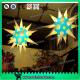 Beautiful Club Hanging Decoration Lighting Inflatable Star With LED