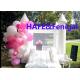 Custom White Inflatable Wedding Bounce Castle House Waterproof