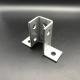 Pregalvanized Strut Fitting Stainless Steel Custom Design Perforated Channel Fitting