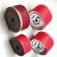 Rubber Suction Wheel STAHL Folding Machine Parts Heidelberg Stahlfolder Red Color