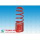 Red Snowmobile Variable Rate Coil Springs Alloy Steel ISO TS16949 Certification
