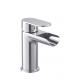 Contemporary Bathroom Sink Mixer Taps Polished 3 Years Warranty