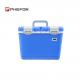 Phefon 10L Lockable Chest Coleman Ice Cooler Box For Lab Cooling Storage