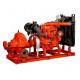 80hp irrigation water diesel engine fire pump Base Mounted 60hp Suction Flapper 100GPM