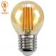G45 4W Amber LED Filament Bulb E27 230V Vintage LED Edison filament light Bulb